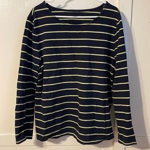 GAP striped boatneck top